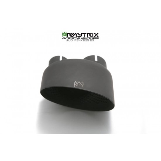 Exhaust System Armytrix DS45M tips AUDI RS4 B9 2.9 - AUDI RS5 B9 2.9 Exhaust Armytrix Armytrix  by https://www.track-frame.com 