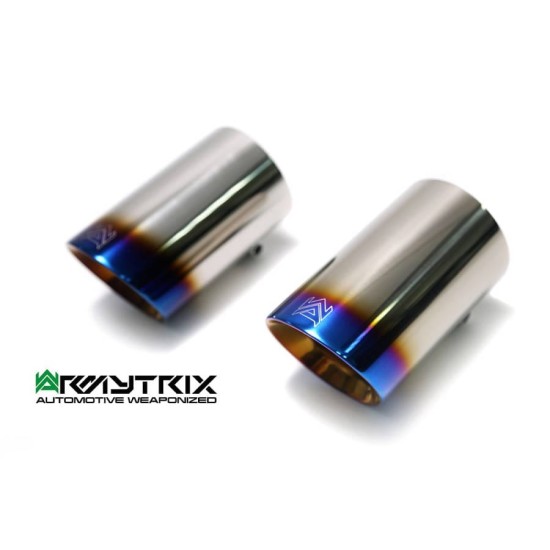 Sistemi di scarico Armytrix DS11B tips BMW 1 SERIES F20-F21 - BMW 2 SERIES F22 - BMW 3 SERIES F30-F31-F34-G20 - BMW 4 SERIES F32-F33-F36 - BMW 5 SERIES F10 - MINI COOPER S F55-F56-F57-R56-R57-R58-R59 - SEAT LEON 5F 2.0L - VW GOLF MK7 2.0-1.4 - VW GOLF MK7