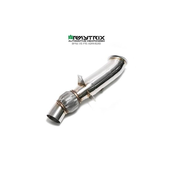 Exhaust System Armytrix BMFX3-DDC ceramic-coated-downpipe BMW X5 F15 35I - BMW X6 F16 35I Exhaust Armytrix Armytrix  by https://www.track-frame.com 