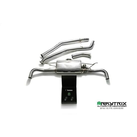 Sistemi di scarico Armytrix BMFX3 cat-back BMW X5 F15 35I - BMW X6 F16 35I Exhaust Armytrix Armytrix  by https://www.track-frame.com 