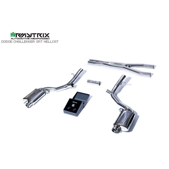 Sistemi di scarico Armytrix DOCHC cat-back DODGE CHALLENGER SRT HELLCAT Exhaust Armytrix Armytrix  by https://www.track-frame.com 