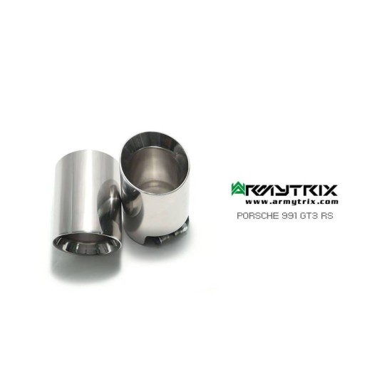 Sistemi di scarico Armytrix DS38C tips BMW 3 SERIES G20 - PORSCHE 911 991 MK1 Exhaust Armytrix Armytrix  by https://www.track-frame.com 