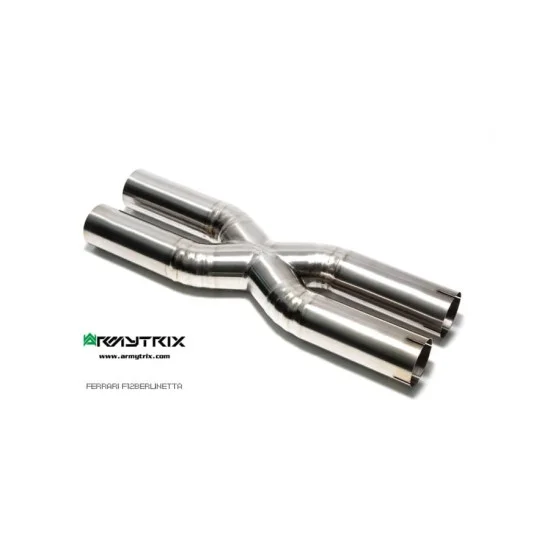 Exhaust System Armytrix FF12B-X x-pipe FERRARI F12 TDF 6.3L Exhaust Armytrix Armytrix by https://www.track-frame.com Exhaust System Armytrix FF12B-X x-pipe FERRARI F12 TDF 6.3L Exhaust Armytrix Armytrix by https://www.track-frame.com
