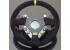 Steering wheel control plate