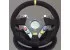 Steering wheel control plate