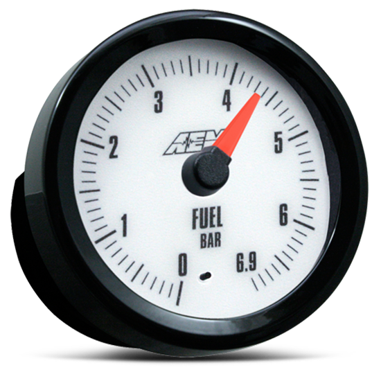 AEM Analog metric Fuel Pressure Gauge Outputs data loggers 6.9Bar 30-5133M Analog AEM ELECTRONICS  by https://www.track-frame.com 