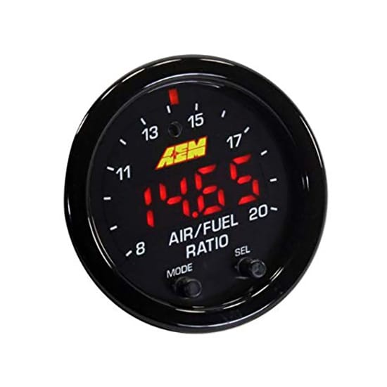 AEM Wideband Gauge 52mm AFR X-Series AEM ELECTRONICS  by https://www.track-frame.com 