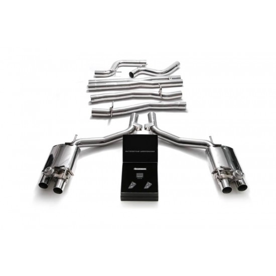 Exhaust System Armytrix MG572 cat-back MASERATI GHIBLI M157 3.0L Exhaust Armytrix Armytrix  by https://www.track-frame.com 