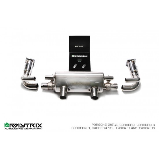 Sistemi di scarico Armytrix P92C2-CD turboback PORSCHE 911 991 MK2 Exhaust Armytrix Armytrix  by https://www.track-frame.com 