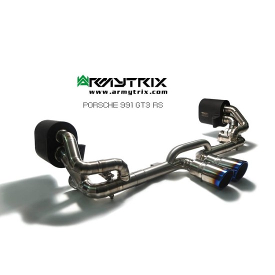 Exhaust System Armytrix P91G3 cat-back PORSCHE 911 991 MK1 Exhaust Armytrix Armytrix  by https://www.track-frame.com 