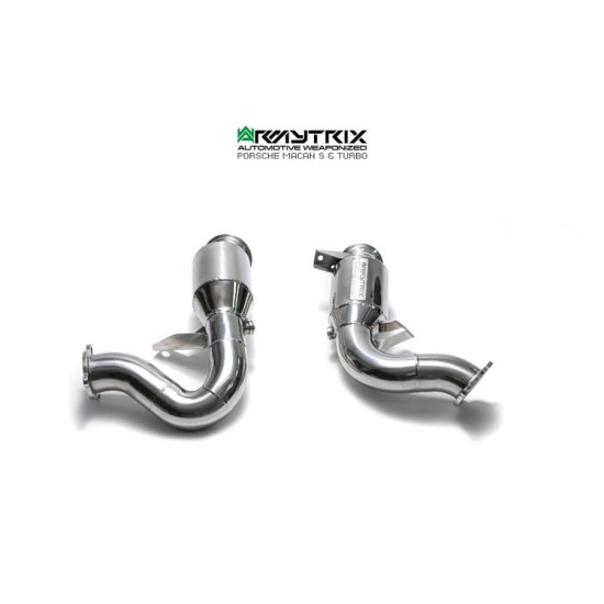 Sistemi di scarico Armytrix PM36T-CD sportcat PORSCHE MACAN 95B 3.0L-3.6L Exhaust Armytrix Armytrix  by https://www.track-frame.com 