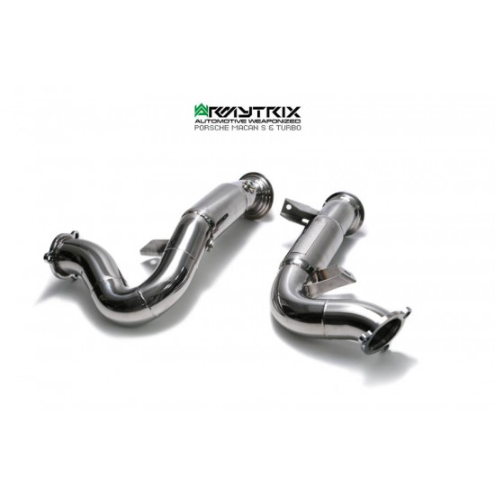 Exhaust System Armytrix PM36T-DD downpipe PORSCHE MACAN 95B 3.0L-3.6L Exhaust Armytrix Armytrix  by https://www.track-frame.com 