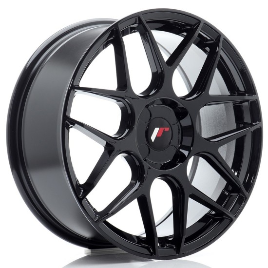 JR Wheels JR18 18x7,5 ET20-40 BLANK Gloss Black