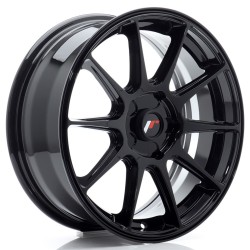 JR Wheels JR11 17x7 ET20-38 BLANK Gloss Black