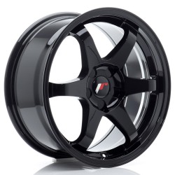 JR Wheels JR3 17x8 ET20-35 BLANK Gloss Black