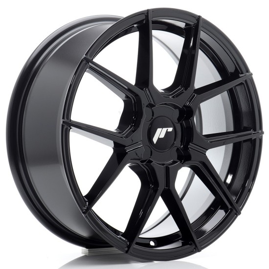 JR Wheels JR30 17x7 ET20-40 BLANK Gloss Black JR Wheels JR30 17x7 ET20-40 BLANK Gloss Black