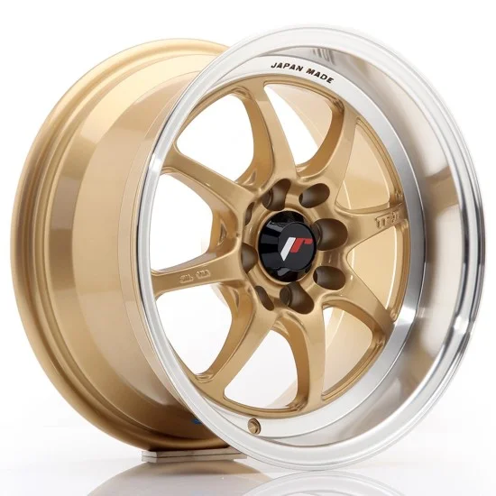JR Wheels TF2 15x7,5 ET10 4x100/114 Gold JR Wheels TF2 15x7,5 ET10 4x100/114 Gold