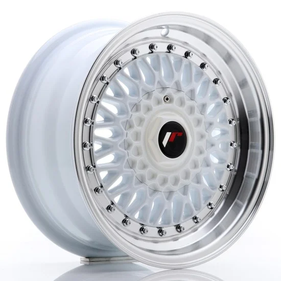 JR Wheels JR9 15x7 ET20 4x100/108 White w/ Machined Lip JR Wheels JR9 15x7 ET20 4x100/108 White w/ Machined Lip