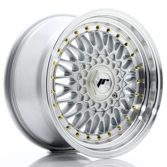 JR Wheels JR9 16x8 ET25 4x100/108 Silver w/ Machined Lip JR Wheels JR9 16x8 ET25 4x100/108 Silver w/ Machined Lip