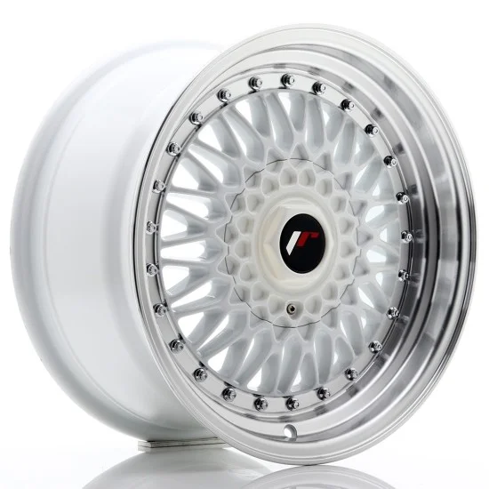 JR Wheels JR9 16x8 ET25 4x100/108 White w/ Machined Lip JR Wheels JR9 16x8 ET25 4x100/108 White w/ Machined Lip