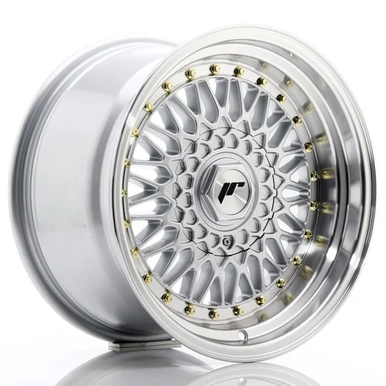 JR Wheels JR9 16x9 ET20 4x100/108 Silver w/ Machined Lip JR Wheels JR9 16x9 ET20 4x100/108 Silver w/ Machined Lip