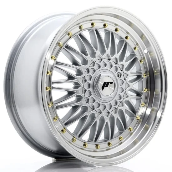 JR Wheels JR9 18x8 ET40 5x112/114 Silver w/ Machined Lip JR Wheels JR9 18x8 ET40 5x112/114 Silver w/ Machined Lip