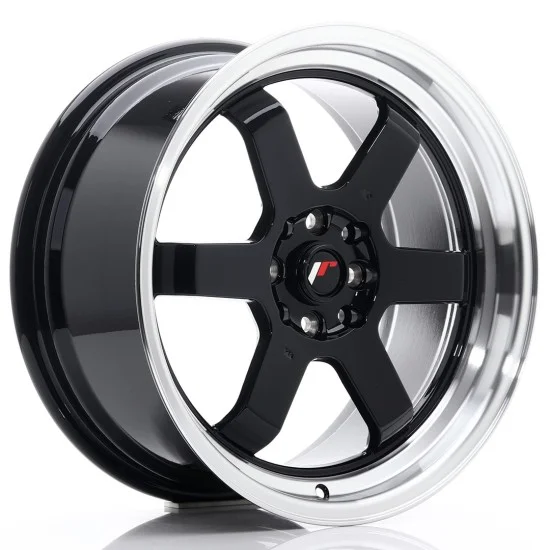 JR Wheels JR12 17x8 ET33 4x100/114 Gloss Black JR Wheels JR12 17x8 ET33 4x100/114 Gloss Black