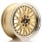 JR Wheels JR10 15x7 ET30 4x100/108 Gold w/ Machined Lip