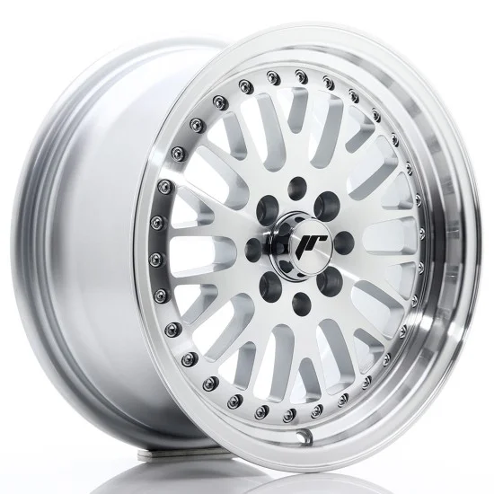 JR Wheels JR10 15x7 ET30 4x100/108 Silver Machined Face JR Wheels JR10 15x7 ET30 4x100/108 Silver Machined Face