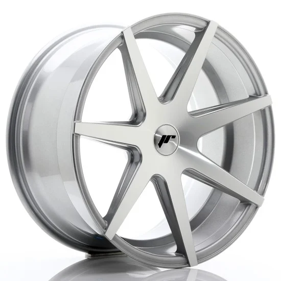 JR Wheels JR20 20x10 ET40 5x112 Silver Machined JR Wheels JR20 20x10 ET40 5x112 Silver Machined