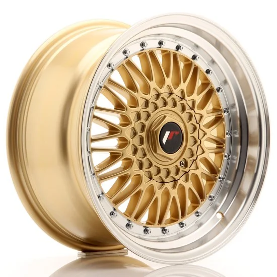 JR Wheels JR9 17x8,5 ET20-35 BLANK Gold w/ Machined Lip JR Wheels JR9 17x8,5 ET20-35 BLANK Gold w/ Machined Lip