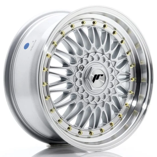 JR Wheels JR9 17x7,5 ET35 4x100/114 Silver w/ Machined Lip JR Wheels JR9 17x7,5 ET35 4x100/114 Silver w/ Machined Lip