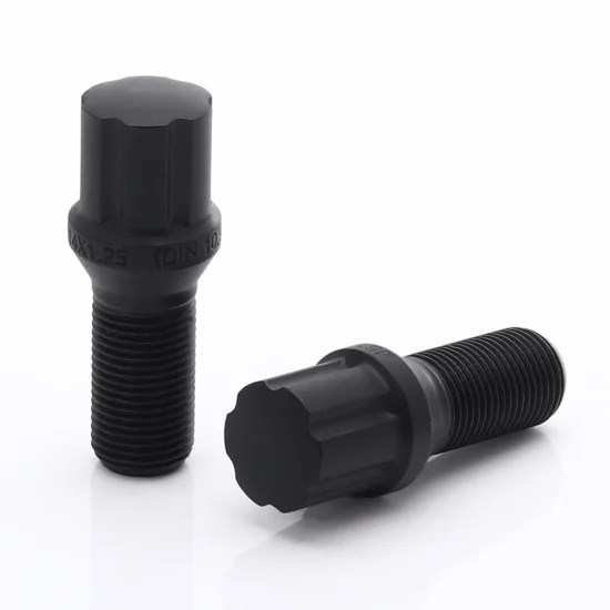 Japan Racing JB1 Bolts 14x1,25 Black Japan Racing JB1 Bolts 14x1,25 Black