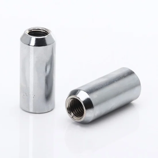 Set of SILVER LONG imbus lug nuts 12x1,25 + Key Set of SILVER LONG imbus lug nuts 12x1,25 + Key