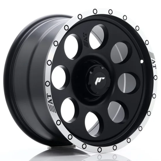 JR Wheels JRX4 18x9 ET0-20 6H BLANK Matt Black w/ Machined Lip JR Wheels JRX4 18x9 ET0-20 6H BLANK Matt Black w/ Machined Lip