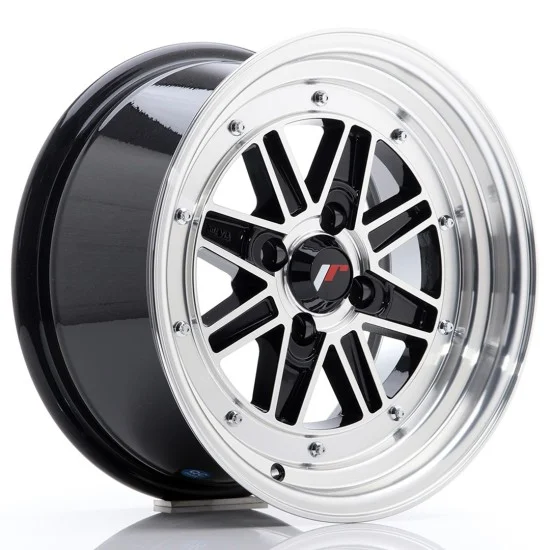 JR Wheels JR31 15x7.5 ET20 4x100 Gloss Black Machined Face JR Wheels JR31 15x7.5 ET20 4x100 Gloss Black Machined Face