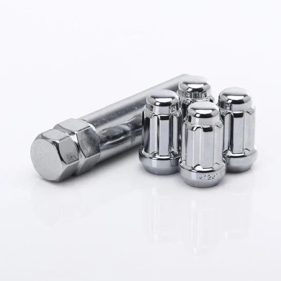 Anti-theft lug nuts JR ATN1 - 12x1,25 Chrome Anti-theft lug nuts JR ATN1 - 12x1,25 Chrome