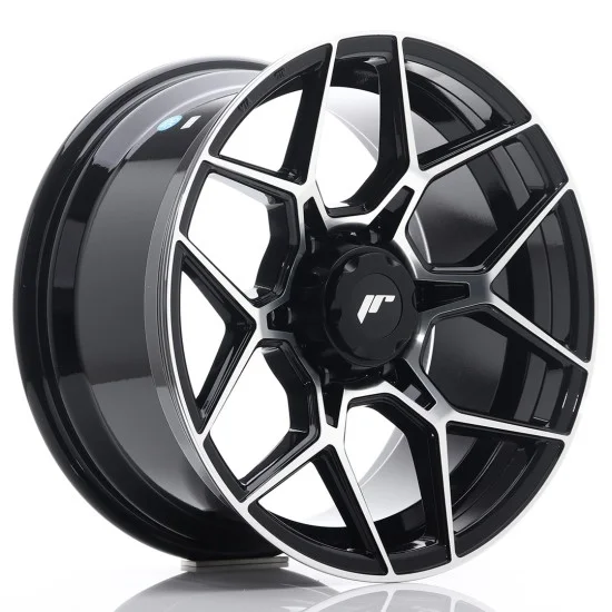 JR Wheels JRX9 18x9 ET18 6x114.3 Gloss Black Machined Face JR Wheels JRX9 18x9 ET18 6x114.3 Gloss Black Machined Face