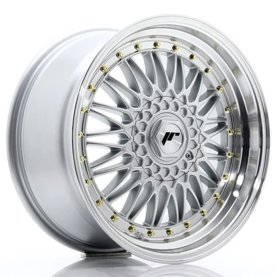 JR Wheels JR9 18x9 ET20-40 BLANK Silver w/ Machined Lip JR Wheels JR9 18x9 ET20-40 BLANK Silver w/ Machined Lip