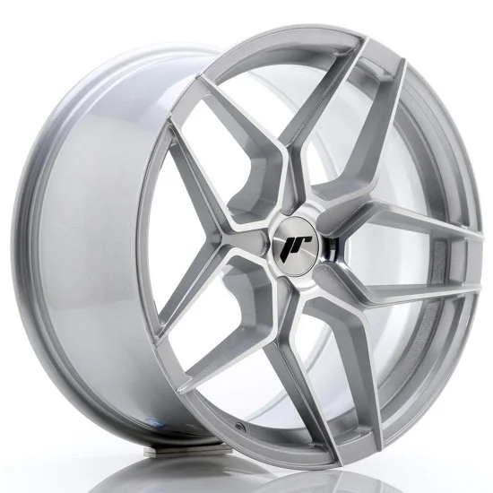 JR Wheels JR34 18x9 ET20-42 5H BLANK Silver Machined Face JR Wheels JR34 18x9 ET20-42 5H BLANK Silver Machined Face