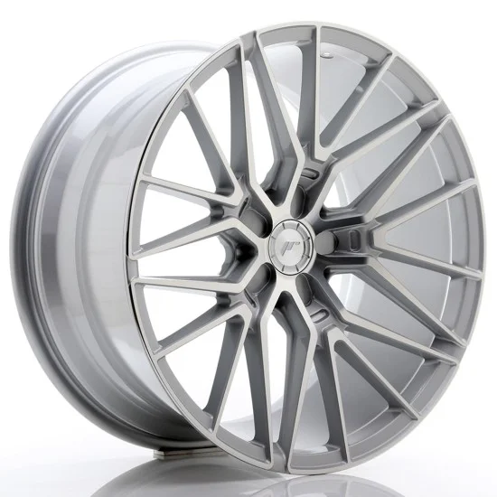 JR Wheels JR38 20x10 ET20-45 5H BLANK Silver Machined Face JR Wheels JR38 20x10 ET20-45 5H BLANK Silver Machined Face