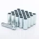 Set of SILVER long star lug nuts 14x1,5 + Key Set of SILVER long star lug nuts 14x1,5 + Key