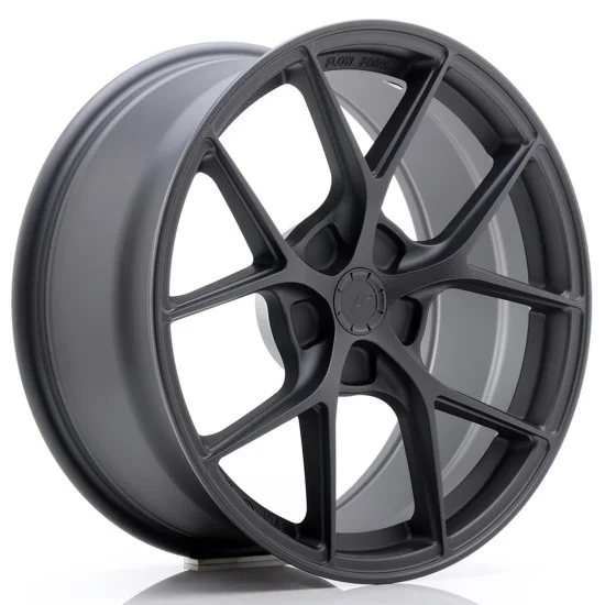 JR Wheels SL01 18x8 ET40 5x120 Matt Gun Metal JR Wheels SL01 18x8 ET40 5x120 Matt Gun Metal