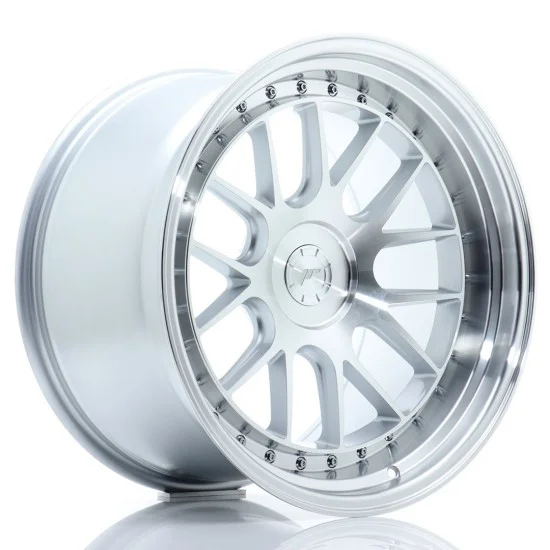 JR Wheels JR40 19x11 ET15-22 5H BLANK Silver Machined Face JR Wheels JR40 19x11 ET15-22 5H BLANK Silver Machined Face