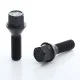 Set of 10 HEX17 tapered bolt M14x1,5 x45mm Black Set of 10 HEX17 tapered bolt M14x1,5 x45mm Black