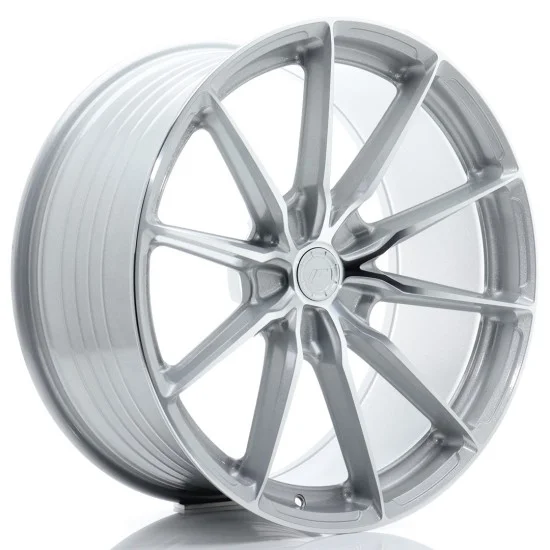 JR Wheels JR37 21x10 ET10-41 5H BLANK Silver Machined Face JR Wheels JR37 21x10 ET10-41 5H BLANK Silver Machined Face