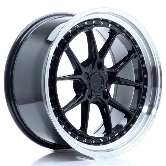 JR Wheels JR39 19x9,5 ET15-35 5H BLANK Gloss Black w/ Machined Lip JR Wheels JR39 19x9,5 ET15-35 5H BLANK Gloss Black w/ Machined Lip