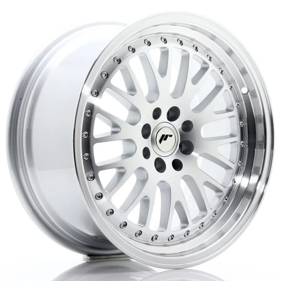 JR Wheels JR10 17x8 ET35 4x100/108 Silver Machined Face JR Wheels JR10 17x8 ET35 4x100/108 Silver Machined Face
