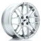 JR Wheels JR28 15x7 ET25 4x100 Silver Machined Face