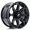 JR Wheels JRX11 18x9 ET25 6x139.7 Black Machined w/ Tinted Face
